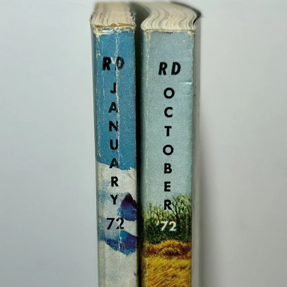 1973 January October READER'S DIGEST MAGAZINE Vintage History Short Stories Ads‎